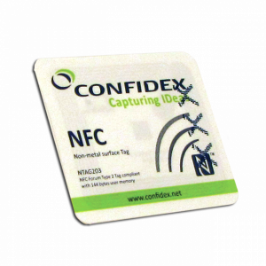 AcuTag Sticker MDM NFC White