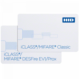Cartão de Proximidade 252, 262 & 263 HID® iCLASS® + MIFARE® Classic ou MIFARE® DESFire® EV1 + Prox