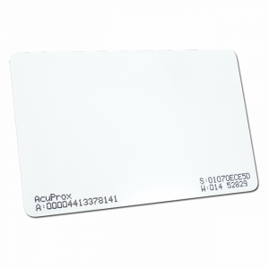 Cartão de Proximidade Acura AcuProx ISO