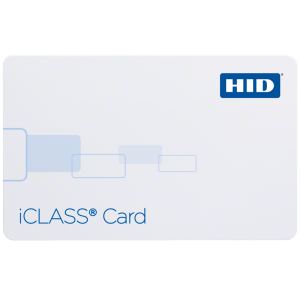 Cartão de Proximidade HID iCLASS 2000 de 2k ISO