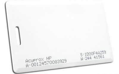 Cartão de Proximidade Acura AcuProx Card HP