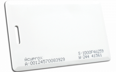 Cartão de Proximidade Acura AcuProx Clamshell