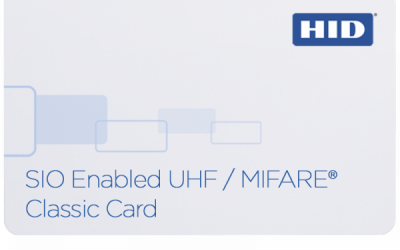 Cartão de Proximidade HID® iCLASS SE® UHF/MIFARE® 603X Classic habilitado para SIO®