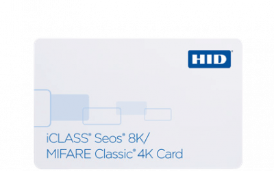 Cartão de Proximidade HID® Seos®/MIFARE Classic® 5806