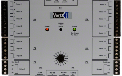 Interface de Monitoramento de Entrada HID Vertx V200